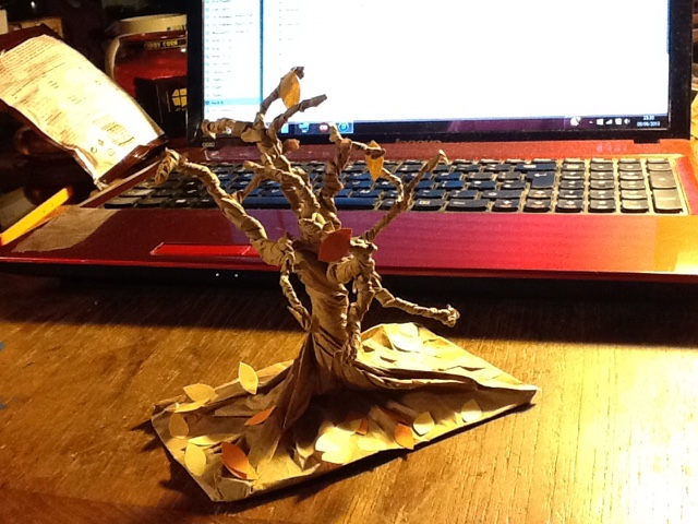 Wednes-DIY: Paper Bag Tree