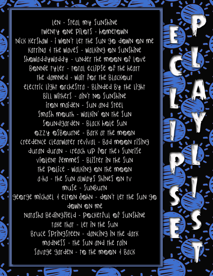 Solar Eclipse 2017 Playlist