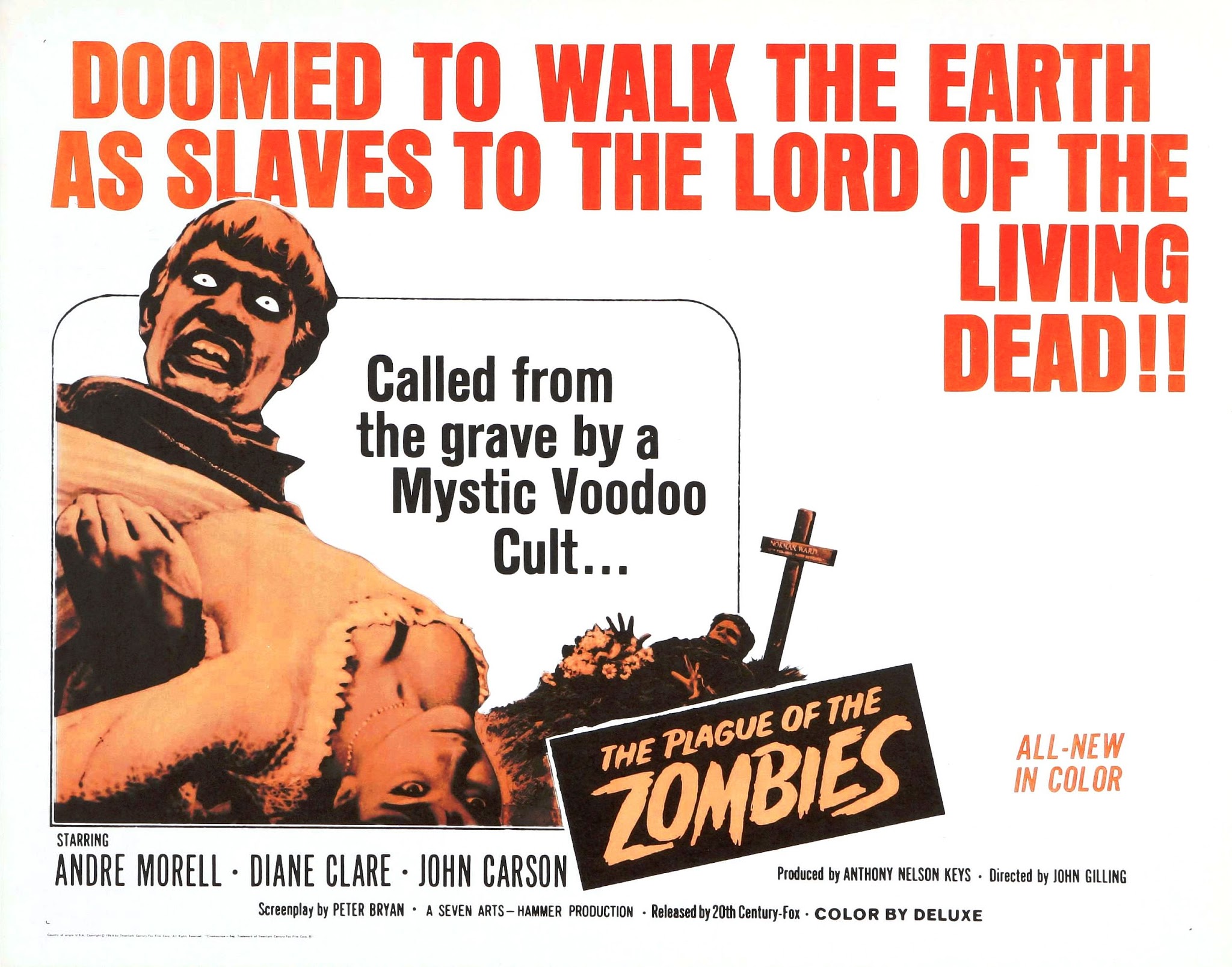 31 Days of Horror: The Plague of the Zombies (1966)