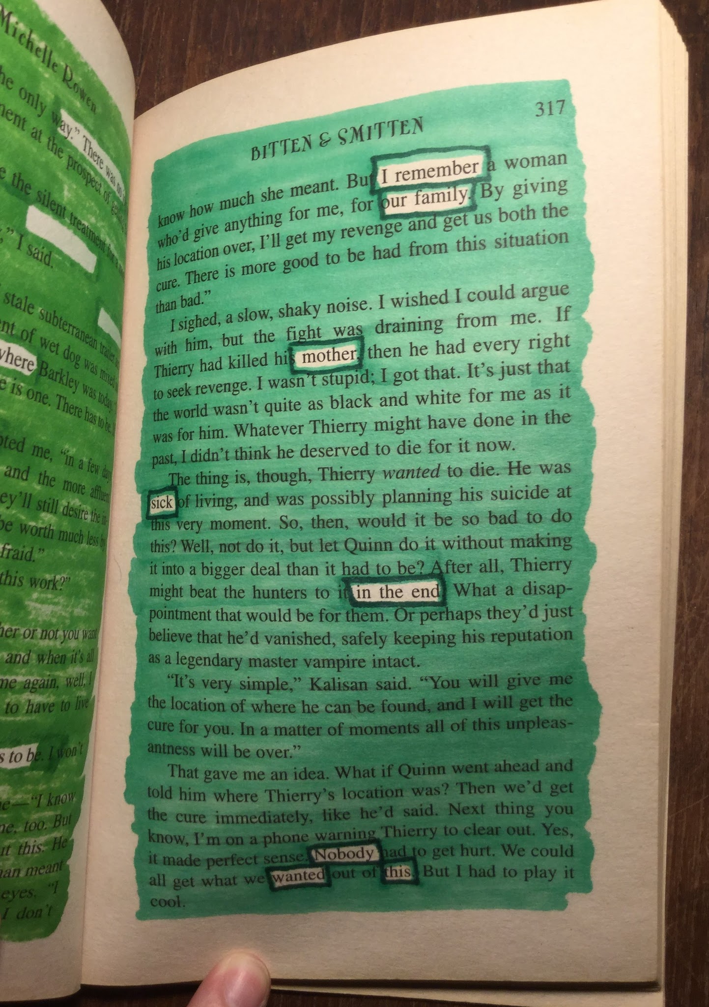 National Poetry Month 2018: Blackout Poetry #4