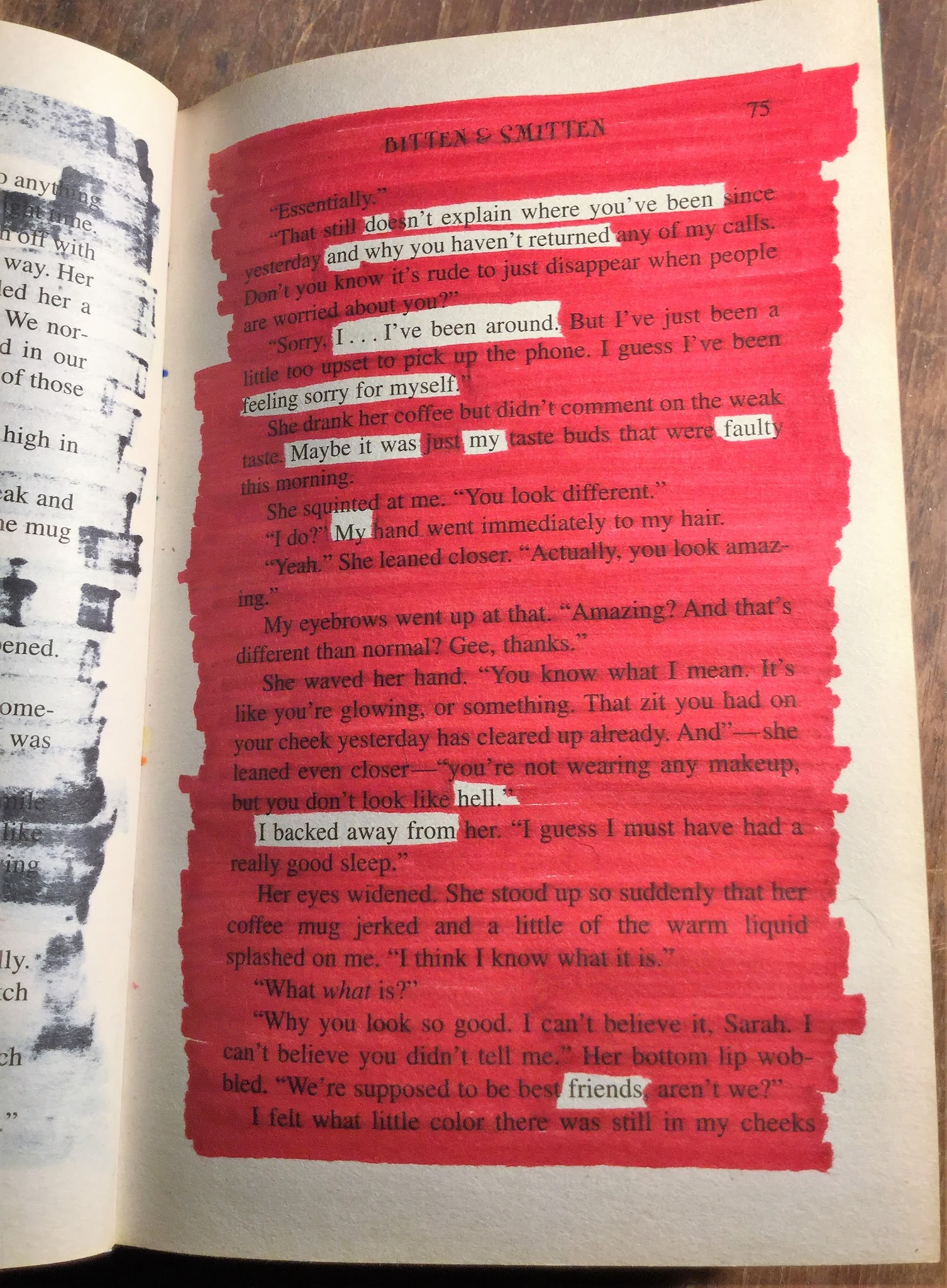 National Poetry Month 2018: Blackout Poetry #7