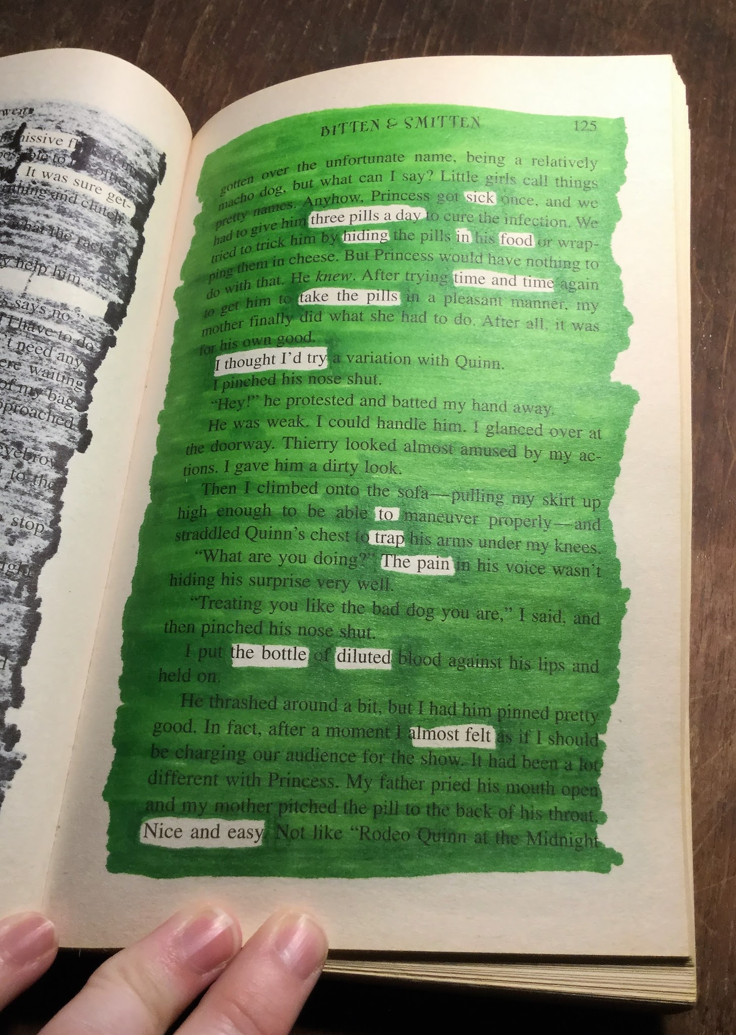 National Poetry Month 2018: Blackout Poetry #23