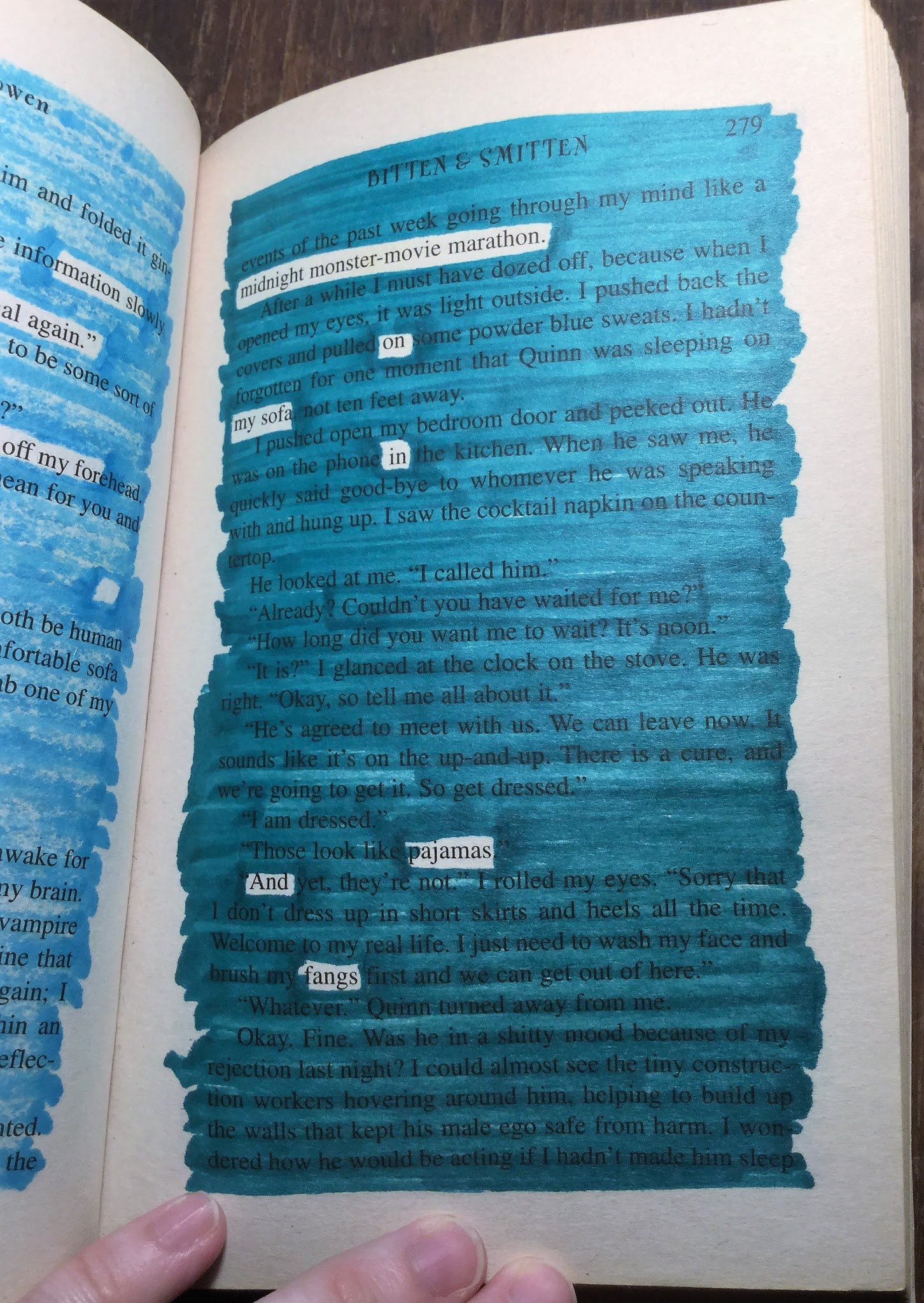 National Poetry Month 2018: Blackout Poetry #5
