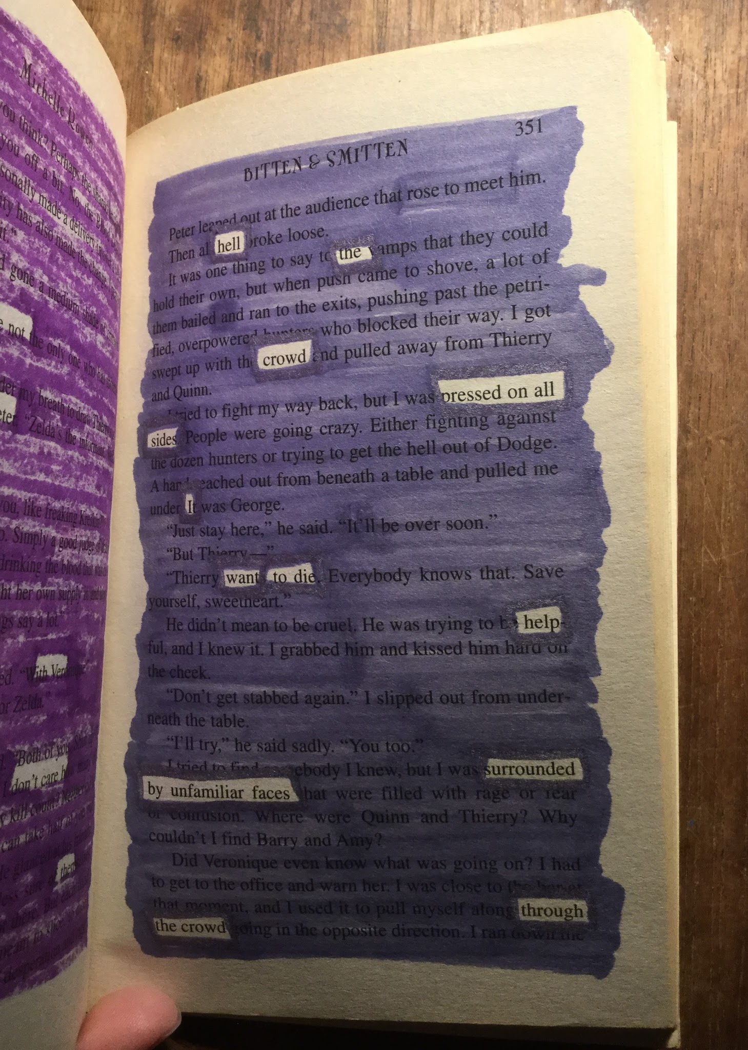 National Poetry Month 2018: Blackout Poetry #13