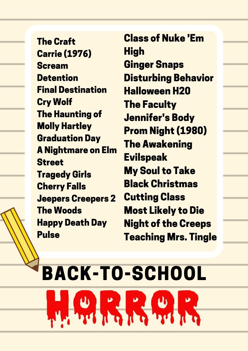 30 Killer Back-to-School Movies